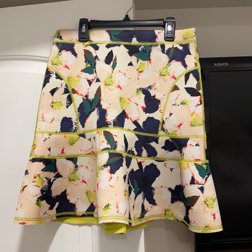 J Crew Surf Skirt in Cove Floral Size 0